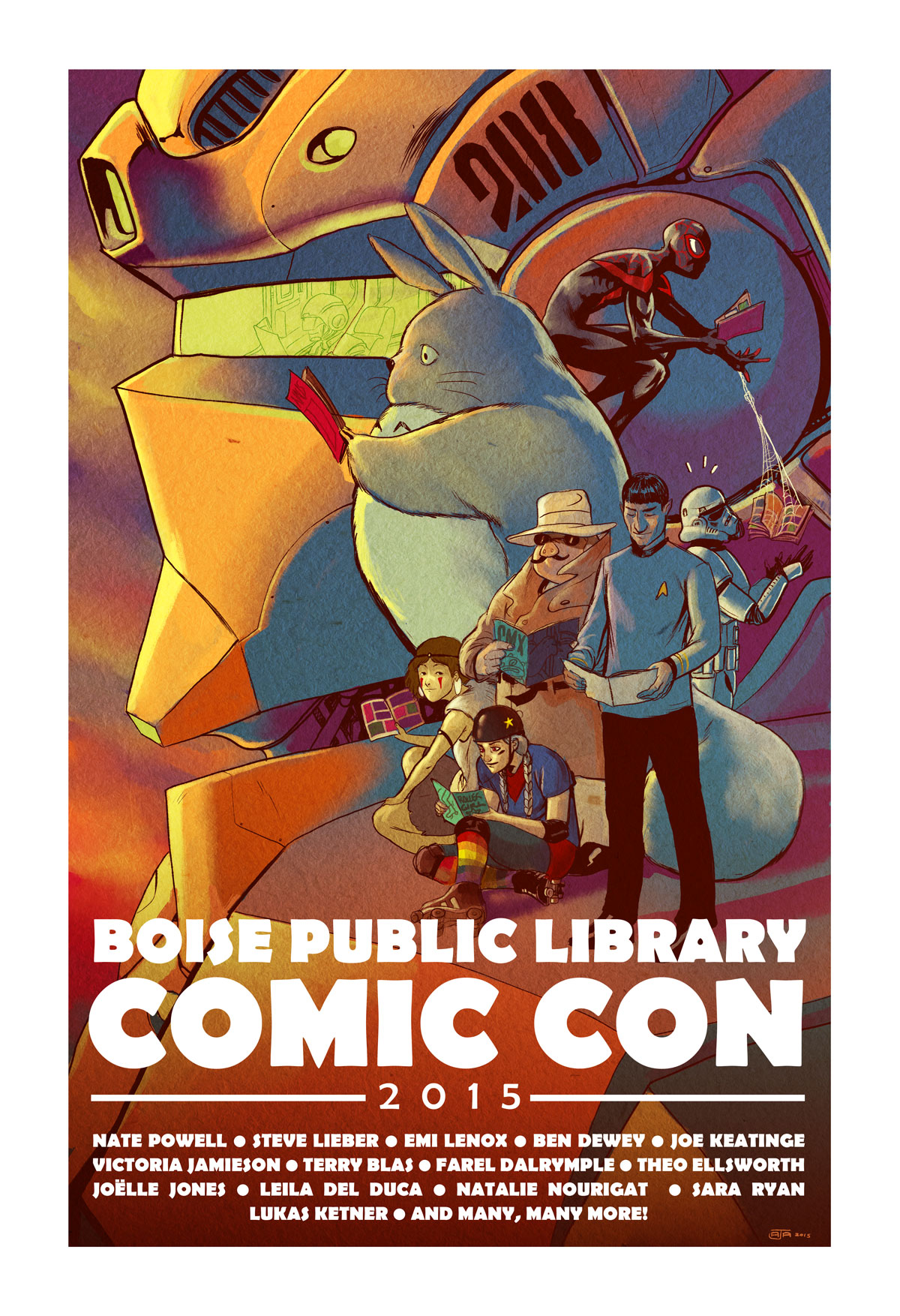 Boise Library Comic Con August 29th!